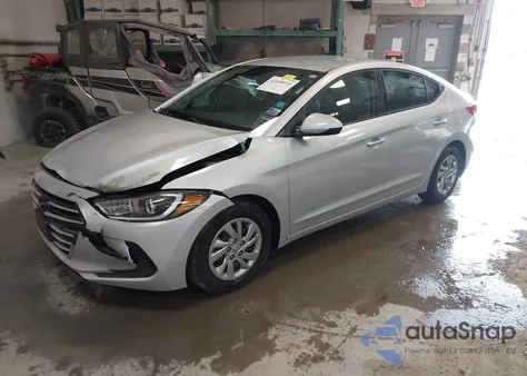 2018 Hyundai Elantra Se from USA, damaged, VIN KMHD74LF0JU574107